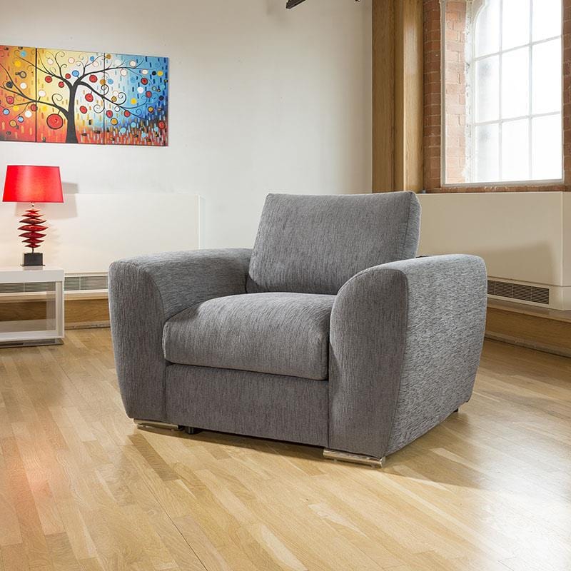 Quatropi Modern Single Seater Armchair/Seat/Chair Made to Order Beige