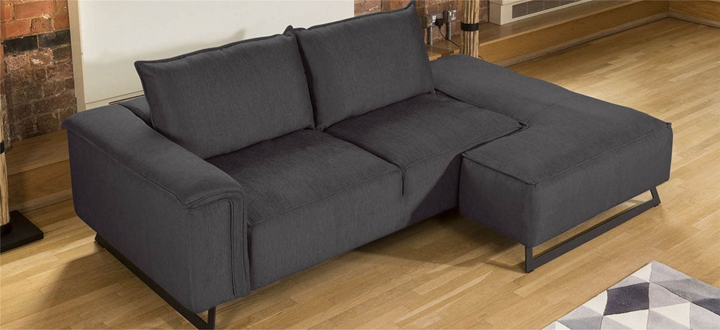 Effie Delightful Flexible Sofa with Chaise Many Fabrics 2.45 x 1.55m
