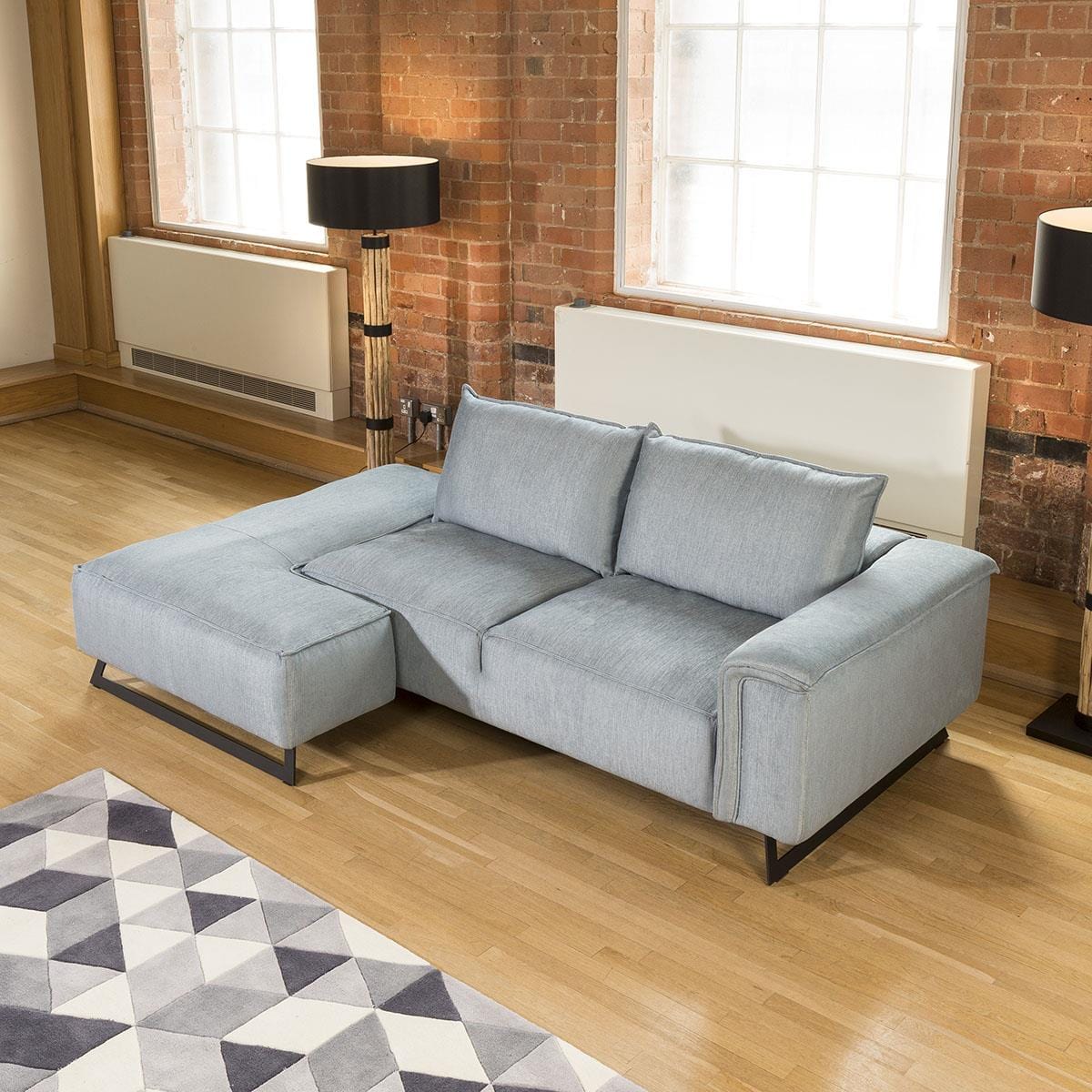 Effie Unique Modular Sofa Detachable Chaise Many Fabrics 2.45 x 1.55m