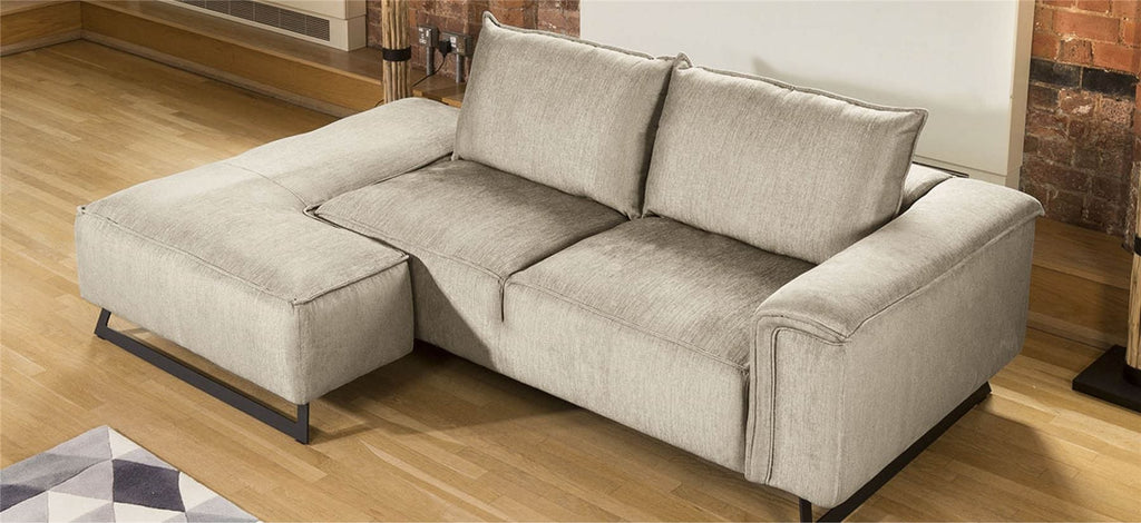 Effie Unique Modular Sofa Detachable Chaise Many Fabrics 2.45 x 1.55m