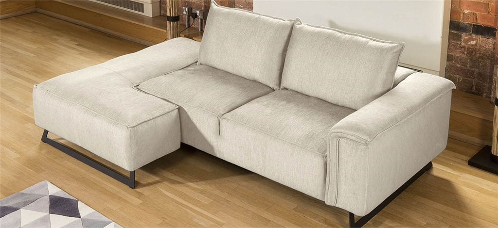 Effie Unique Modular Sofa Detachable Chaise Many Fabrics 2.45 x 1.55m