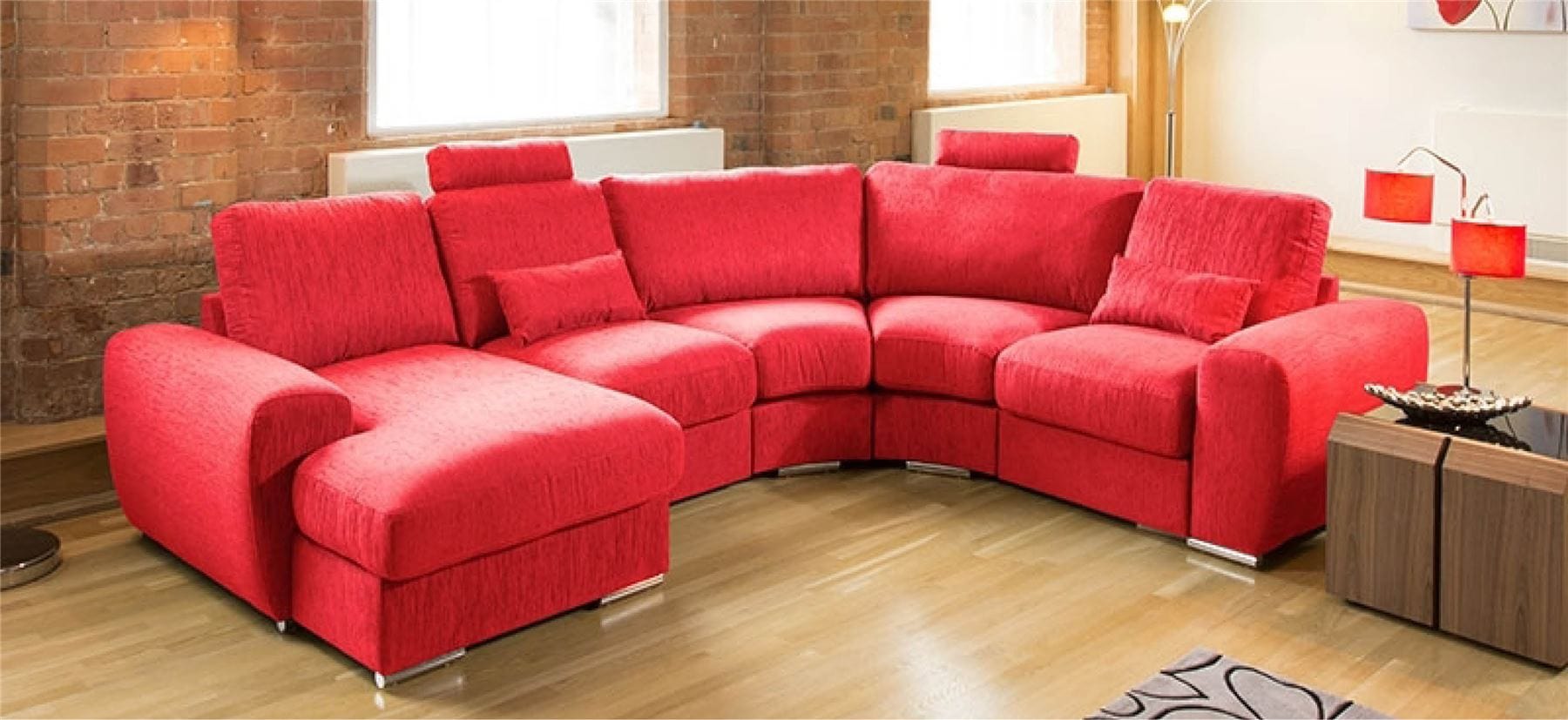 Quatropi Premium L Shape Modular Sofa Group Any Colour Grande 30LH