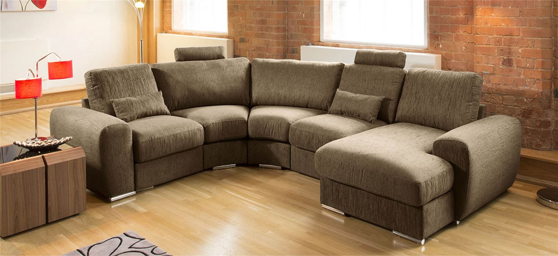 Quatropi Premium L Shape Modular Sofa Group Any Colour Grande 30RH