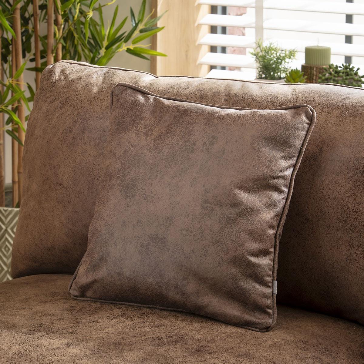Quatropi Scatter Cushion Nanouk 43x43cm Dark Brown
