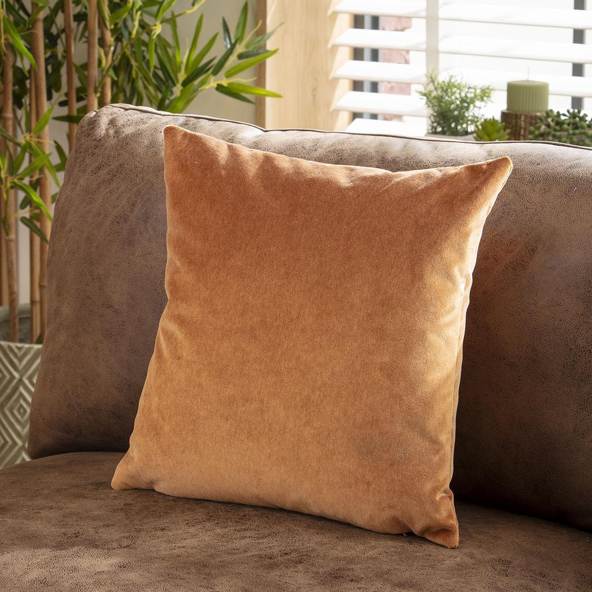 Quatropi Scatter Cushion Richelle 43x43cm Bronze