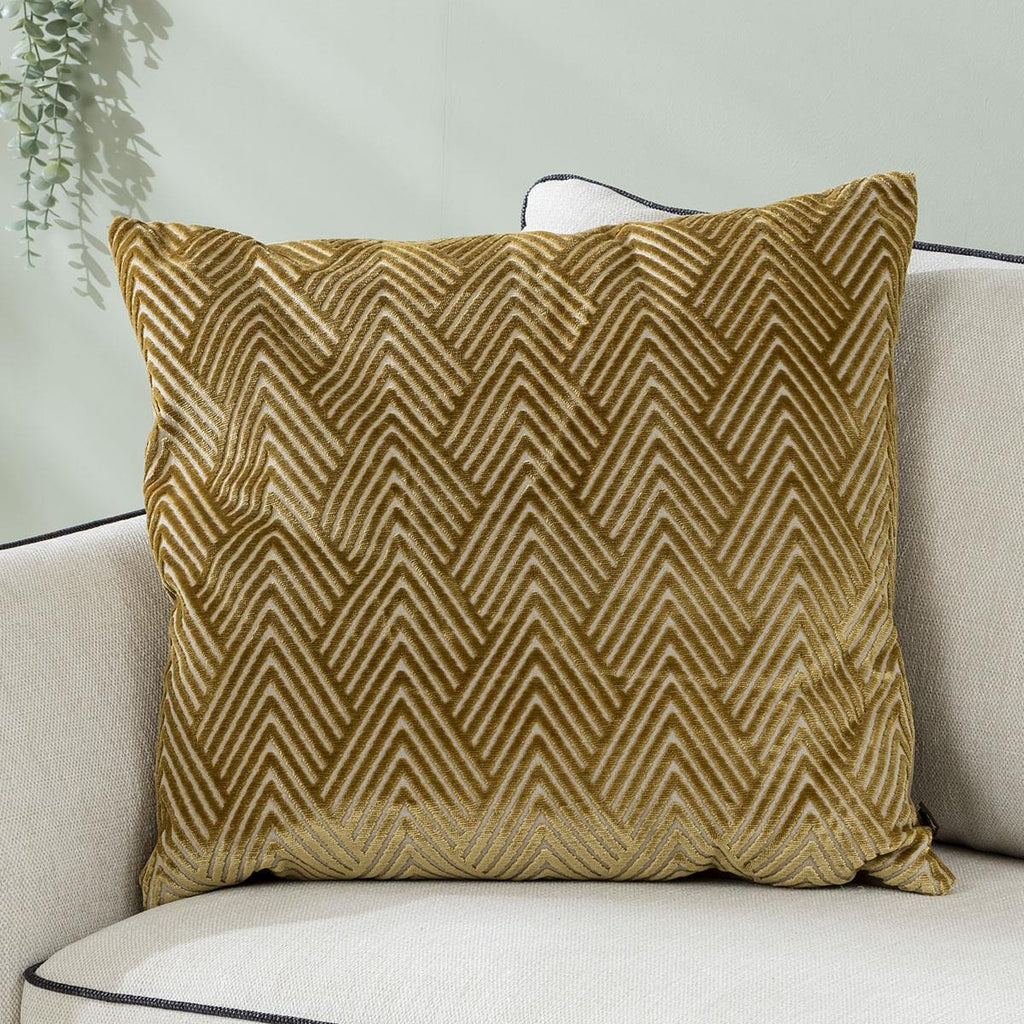 Quatropi Scatter Cushion Vesper 58x58cm Antique Gold