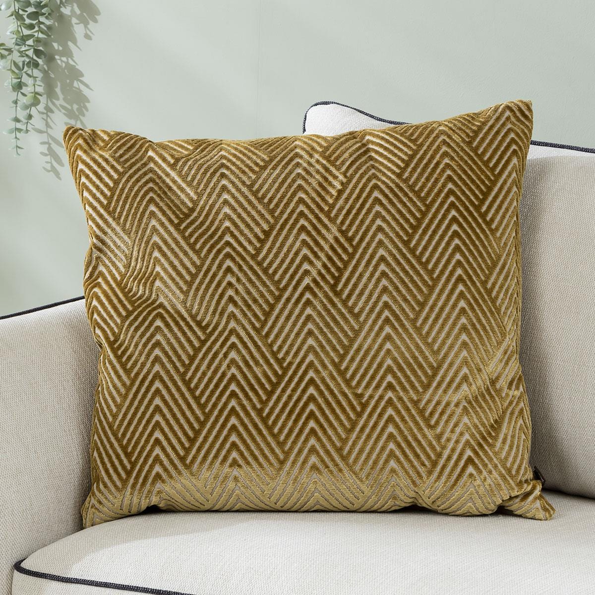 Quatropi Scatter Cushion Vesper 58x58cm Antique Gold