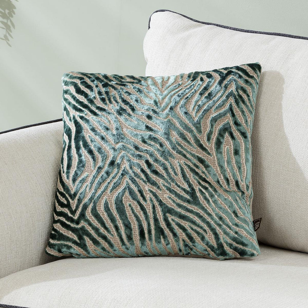 Quatropi Scatter Cushion Zeke 43x43cm Green
