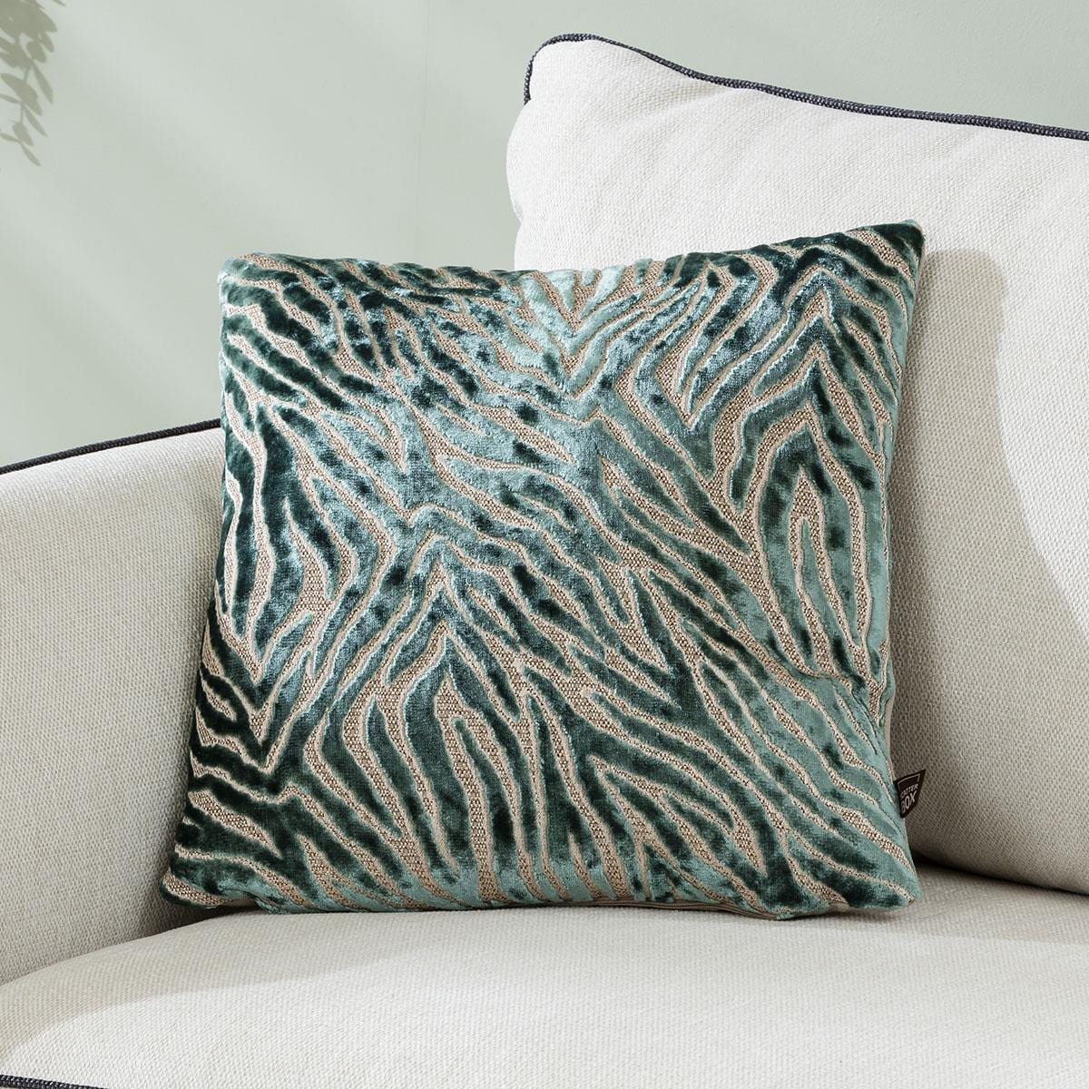 Quatropi Scatter Cushion Zeke 43x43cm Green