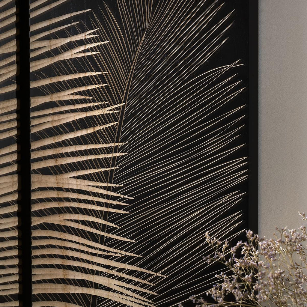 Feather 4 Panel Wall Art