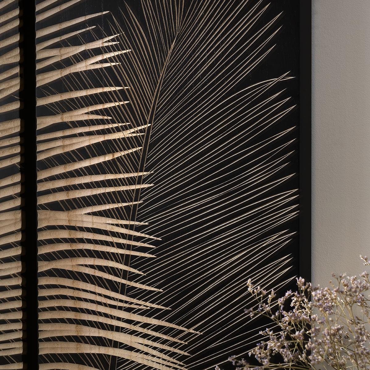 Feather 4 Panel Wall Art