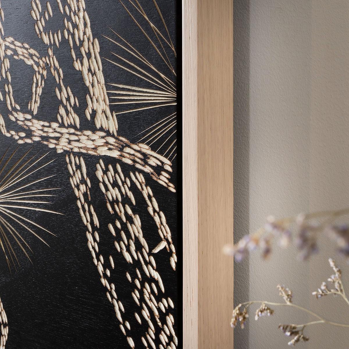 Carved Wood Framed Wall Art - Branch Out