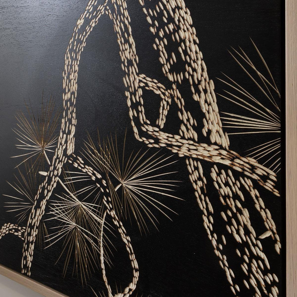 Carved Wood Framed Wall Art - Branch Out