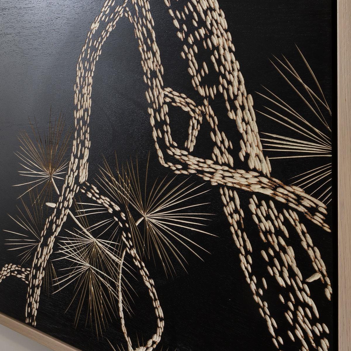 Carved Wood Framed Wall Art - Branch Out