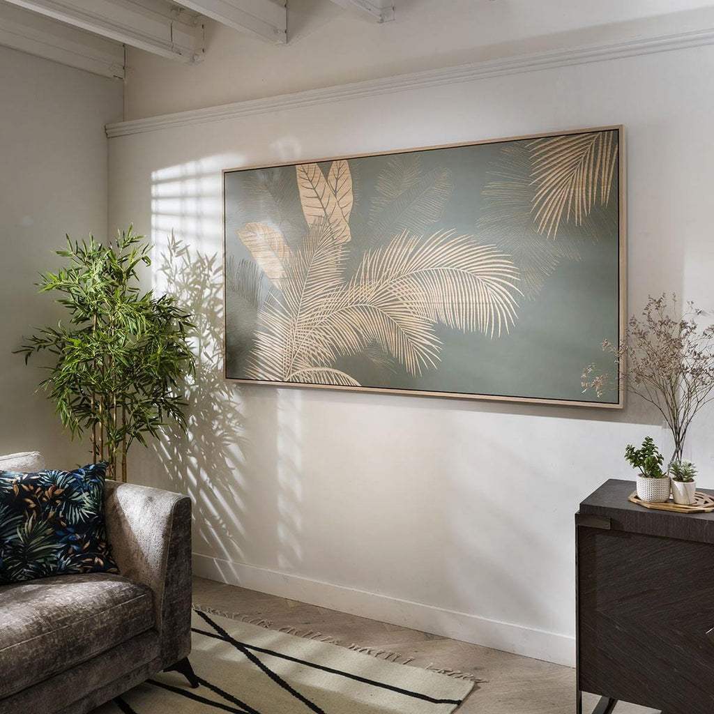 Carved Wood Framed Wall Art - Nature