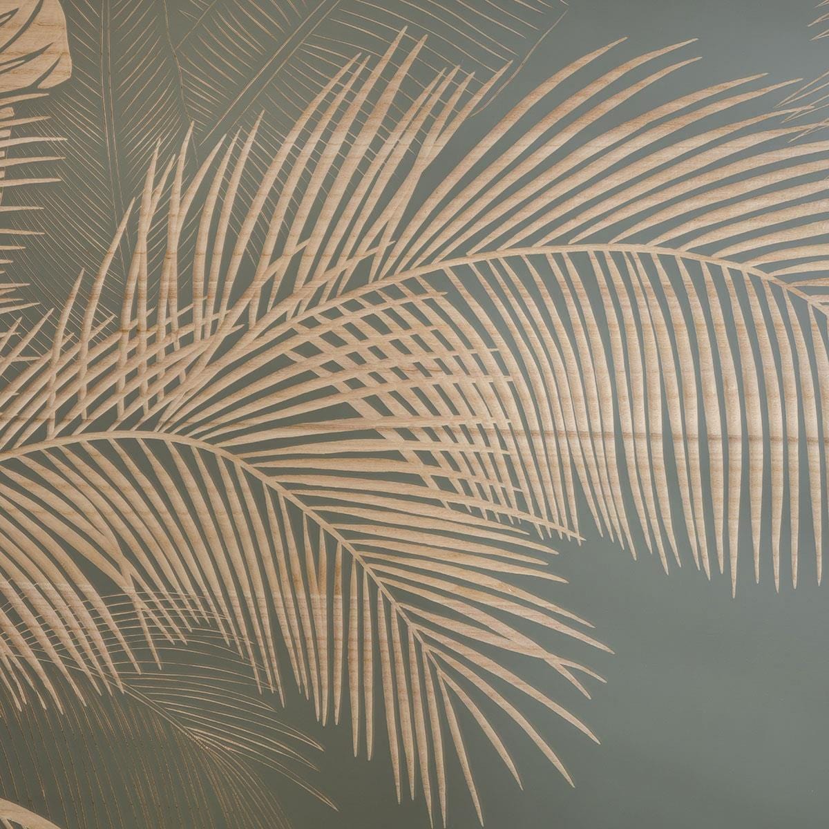 Carved Wood Framed Wall Art - Nature