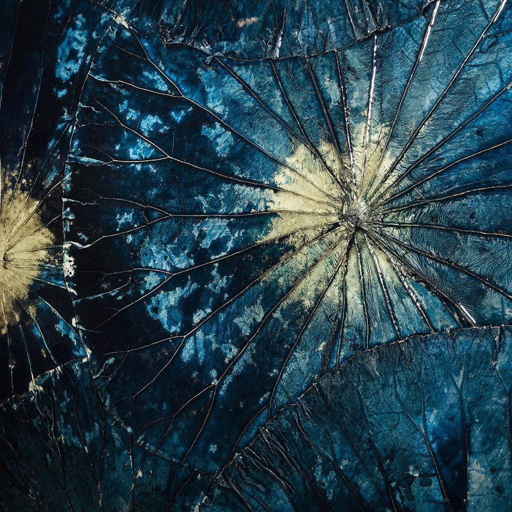 Round Hand Painted Framed Wall Art - Burst 1m