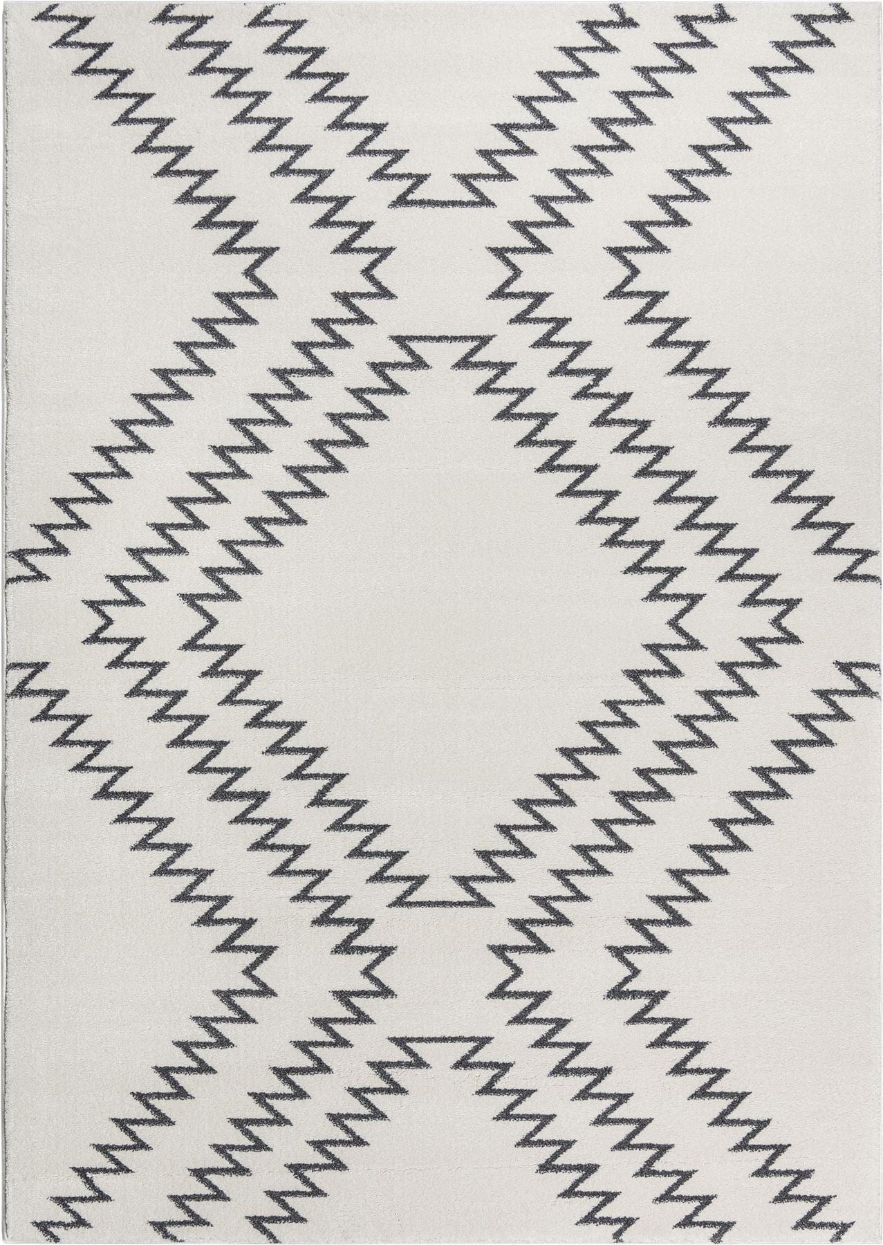 Riley Large Rug Cream / Grey 200 X 290cm