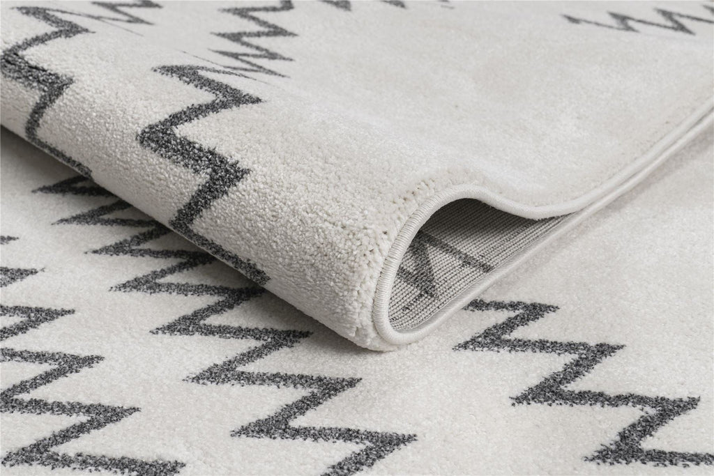 Riley Medium Rug Cream / Grey 160 X 230cm