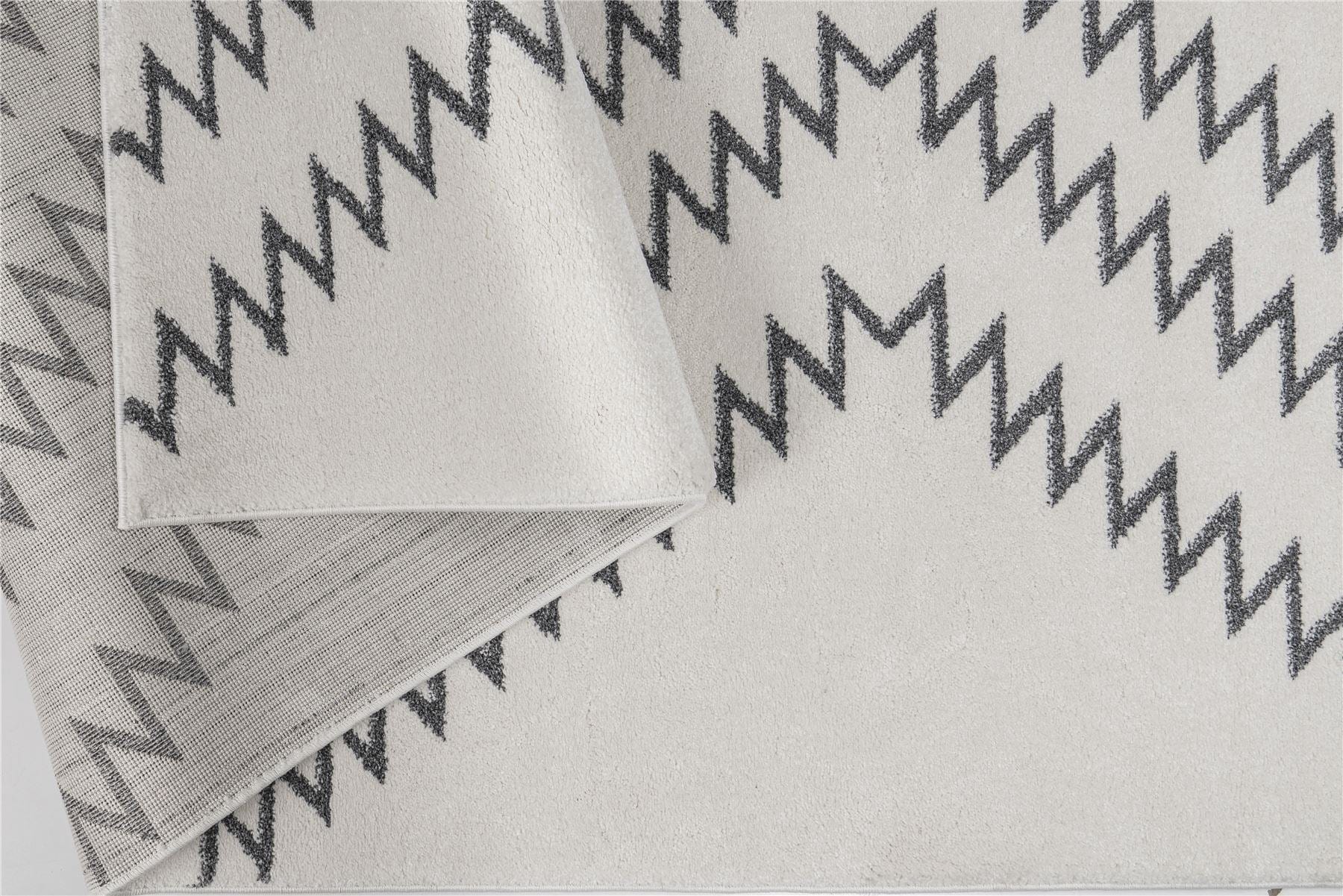 Riley Medium Rug Cream / Grey 160 X 230cm