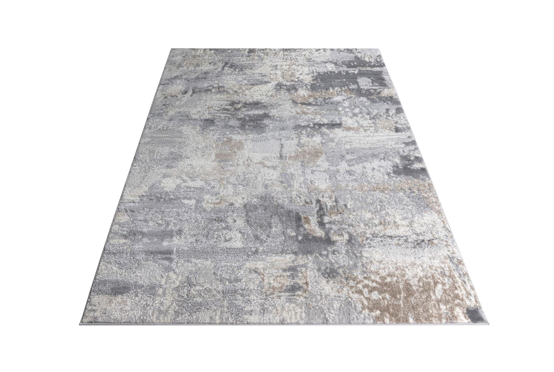 Sapphire Large Rug Brown / Beige / Grey / White / Silver 200 X 290cm