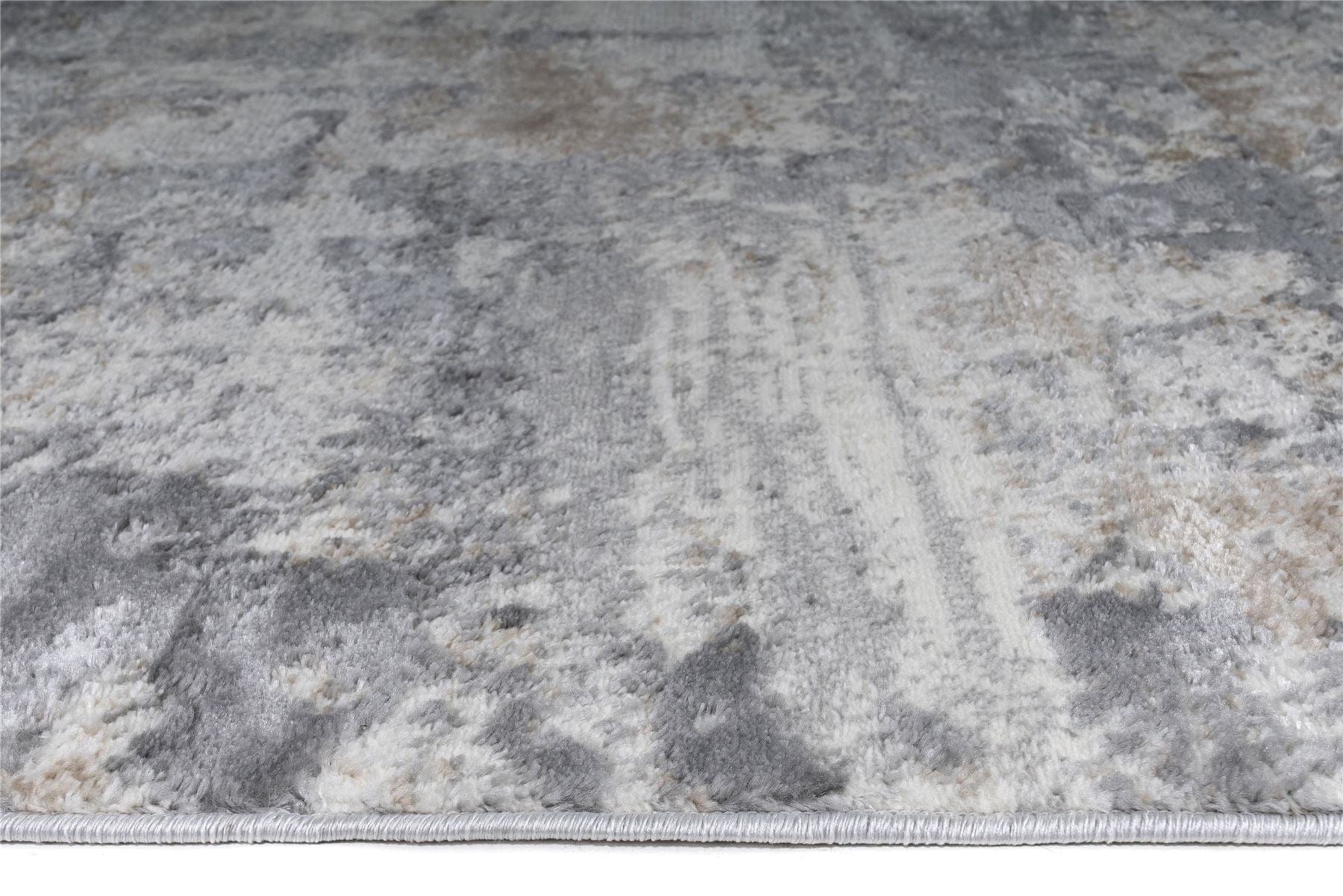 Sapphire Large Rug Brown / Beige / Grey / White / Silver 200 X 290cm