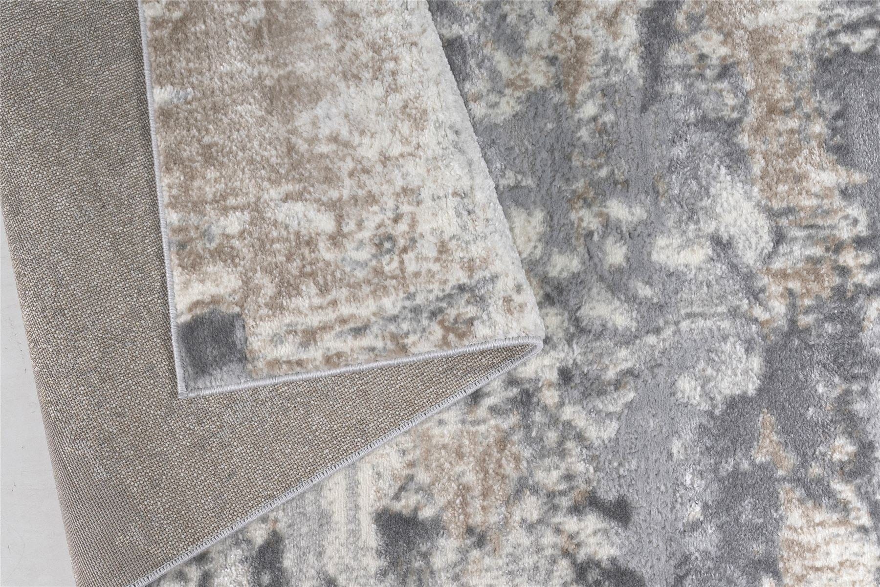 Sapphire Medium Rug Brown / Beige / Grey / White / Silver 160 X 230cm