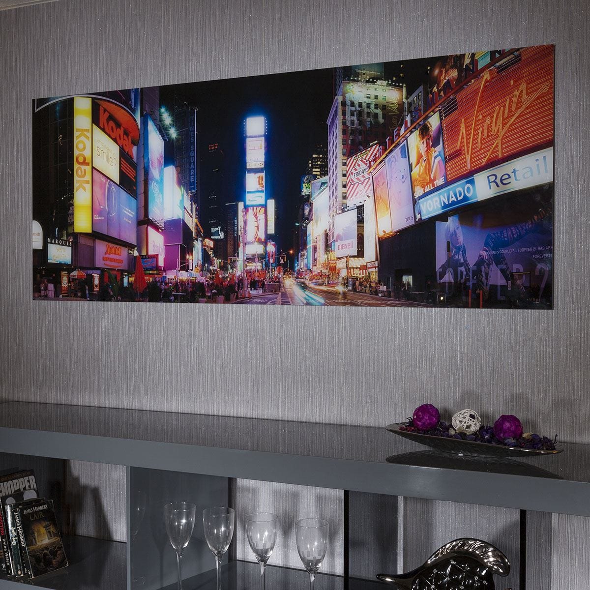 Stunning Large photographic 1500x600mm Art On Acrylic .New York.Gn6085