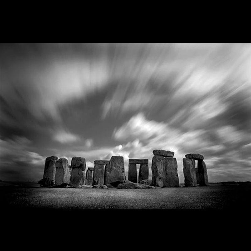 Stunning Large photographic 800x1200 Acrylic Art Stonehenge & Sky 7839
