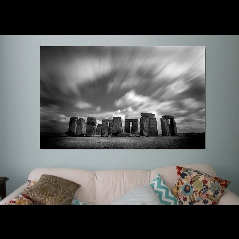 Stunning Large photographic 800x1200 Acrylic Art Stonehenge & Sky 7839