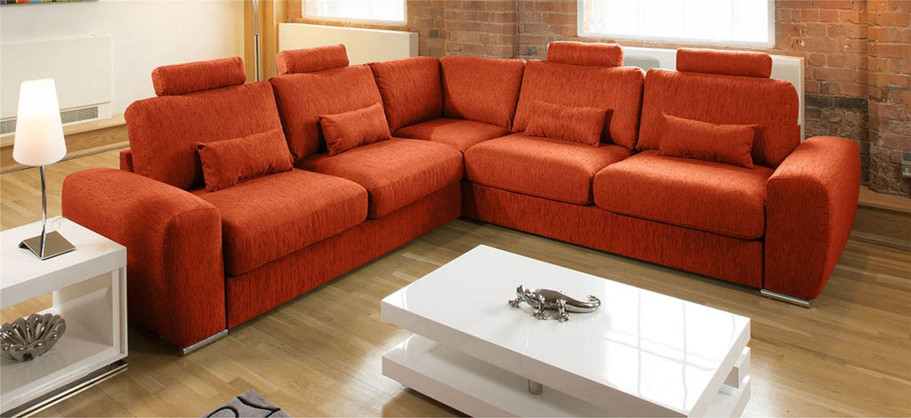 Stunning Luxury Large L Shape Modern Modular Grande Sofa Chaise 3x3 mt