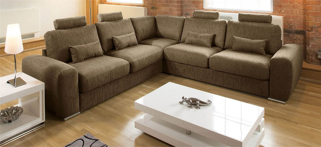 Stunning Luxury Large L Shape Modern Modular Grande Sofa Chaise 3x3 mt