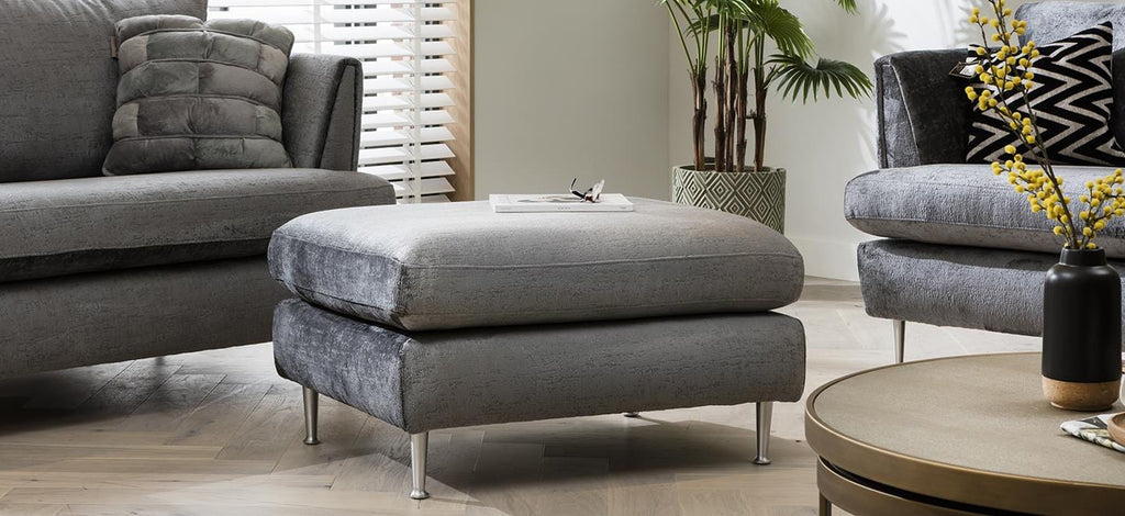 Tessa Footstool 90x70cm Stool