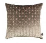 Velvet Starburst Scatter Cushion Pillow 430 x 430mm Square Blush Mink