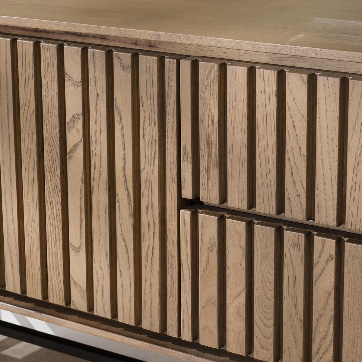 Virgo Solid Wooden TV Stand Cabinet 165cm